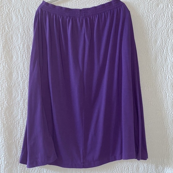 Erika & Company  Midi A-Line Flowy Skirt - Picture 3 of 7